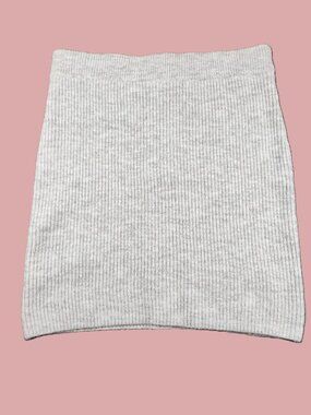 Gianni Bini Fitted Skirt – XL | NWT | Heather Gray